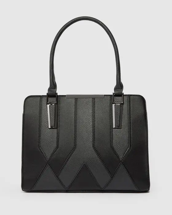 Black Norna Tote Bag