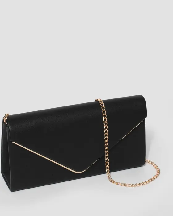 Black Sammie Clutch Bag — view 3