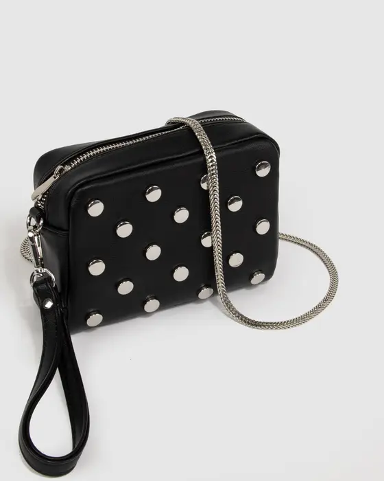 Black Suri Stud Crossbody Bag — view 3