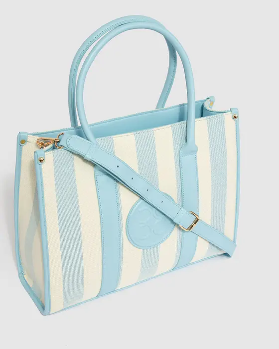 Blue Eve Logo Large Tote — view 3