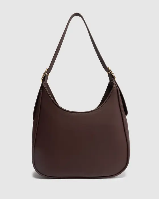 Brown MJ Shoulder Bag — view 3