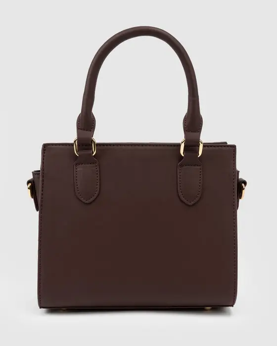 Brown Sia Mini Tote — view 3