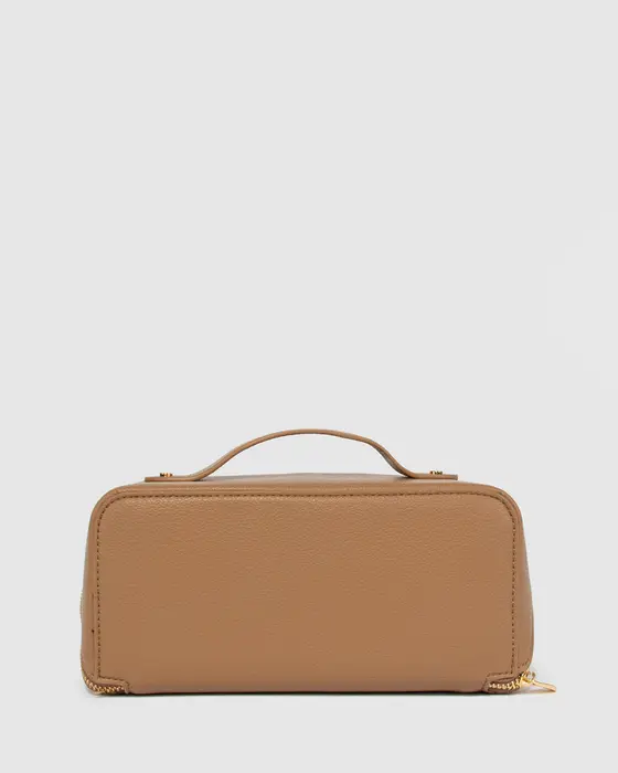 Caramel Fold Out Cosmetic Case — view 3