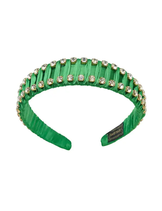 CRYSTAL AND WEAVE HEADBAND — view 3