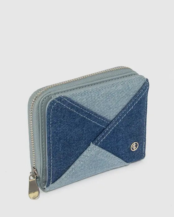 Denim Chrissy Denim Wallet — view 3