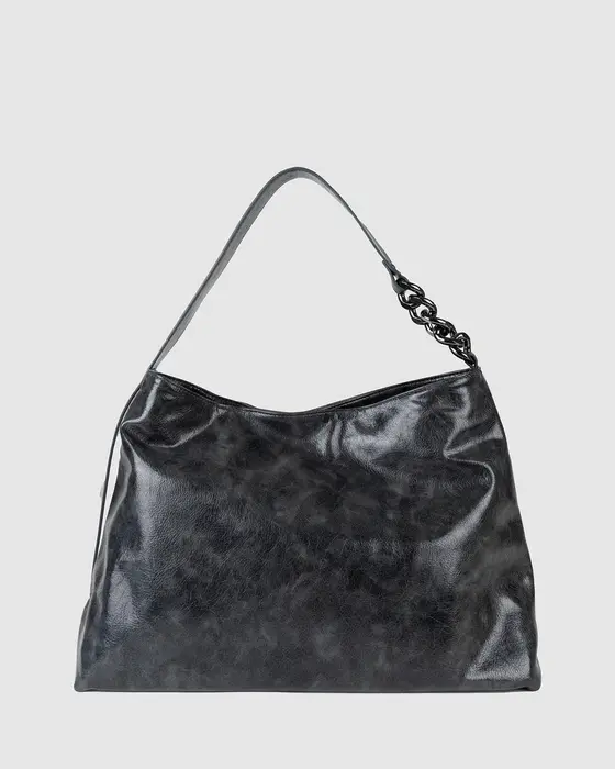 Grey Issey Slouch Bag