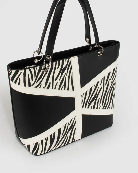 Multi Erica Ltd Edt Panelled Tote — view 3