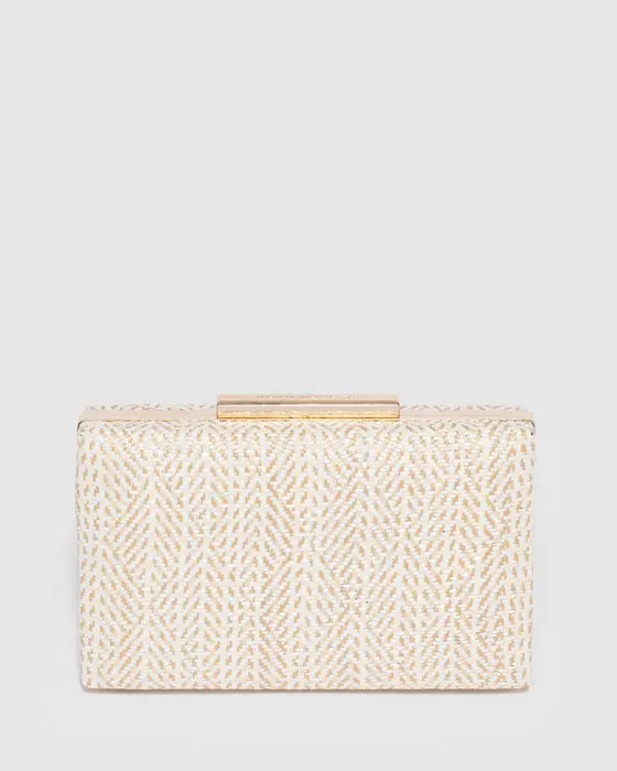Natural Jaimi Clutch Bag