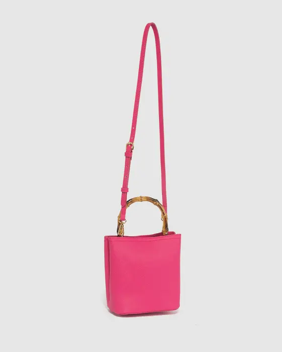 Pink Melanie Handle Bucket — view 3