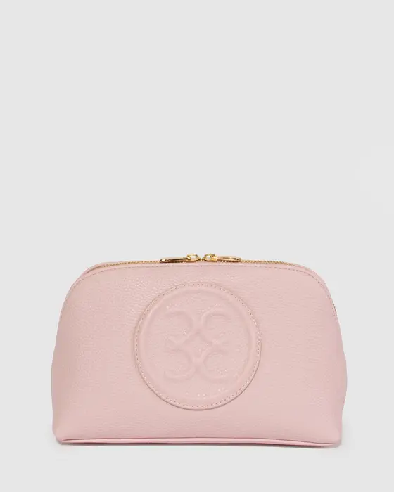 Pink Rita Zip Top Cosmetic Case