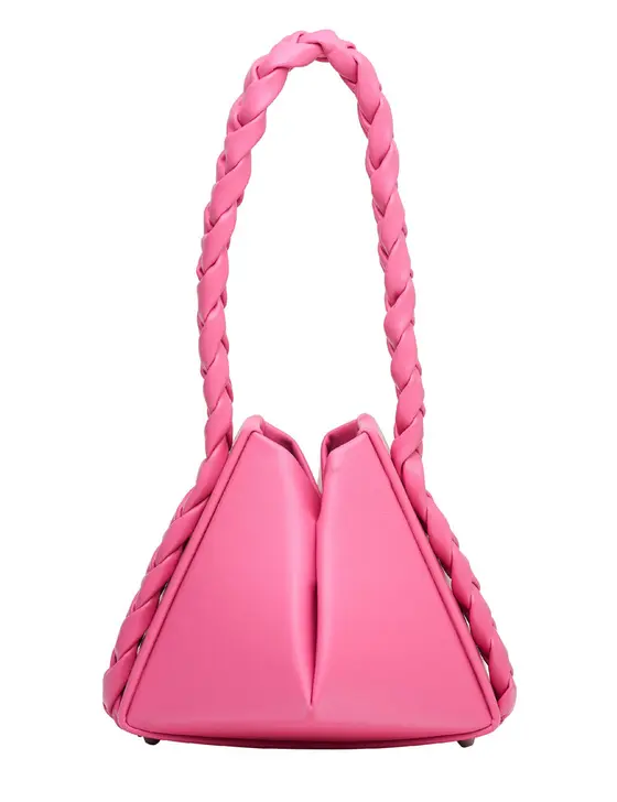 PLAIT HANDLE GEO BAG