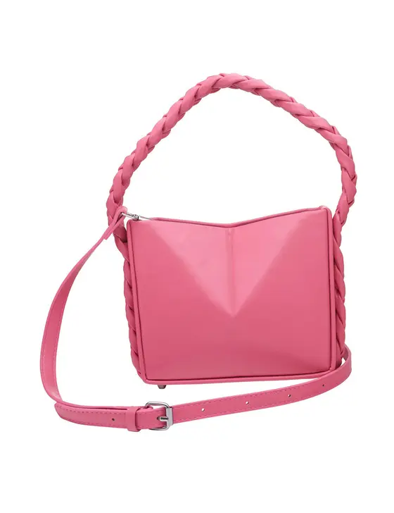 PLAIT HANDLE GEO BAG β view 3