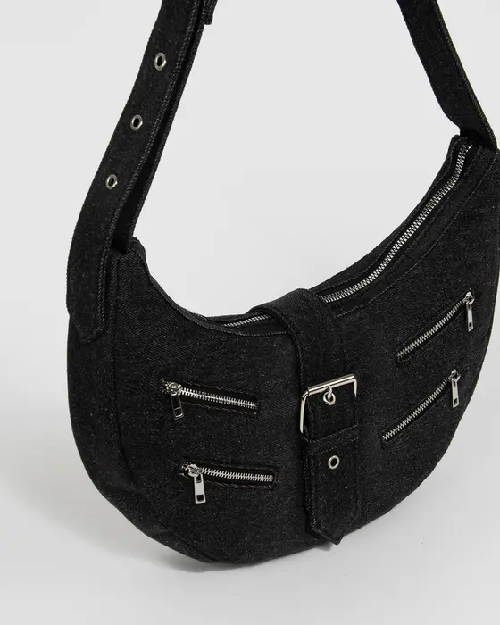 Polly Denim Shoulder Bag β view 3