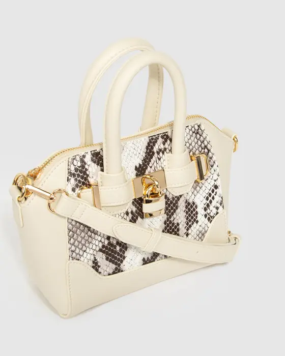 Python Frankie Lock Tote Bag — view 3
