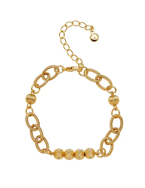 TEXTURED BALL BRACELET