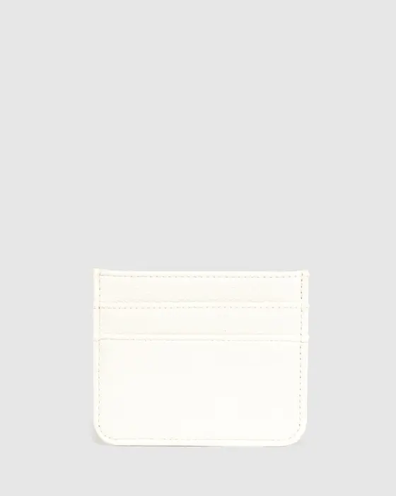 White Chiara Card Purse